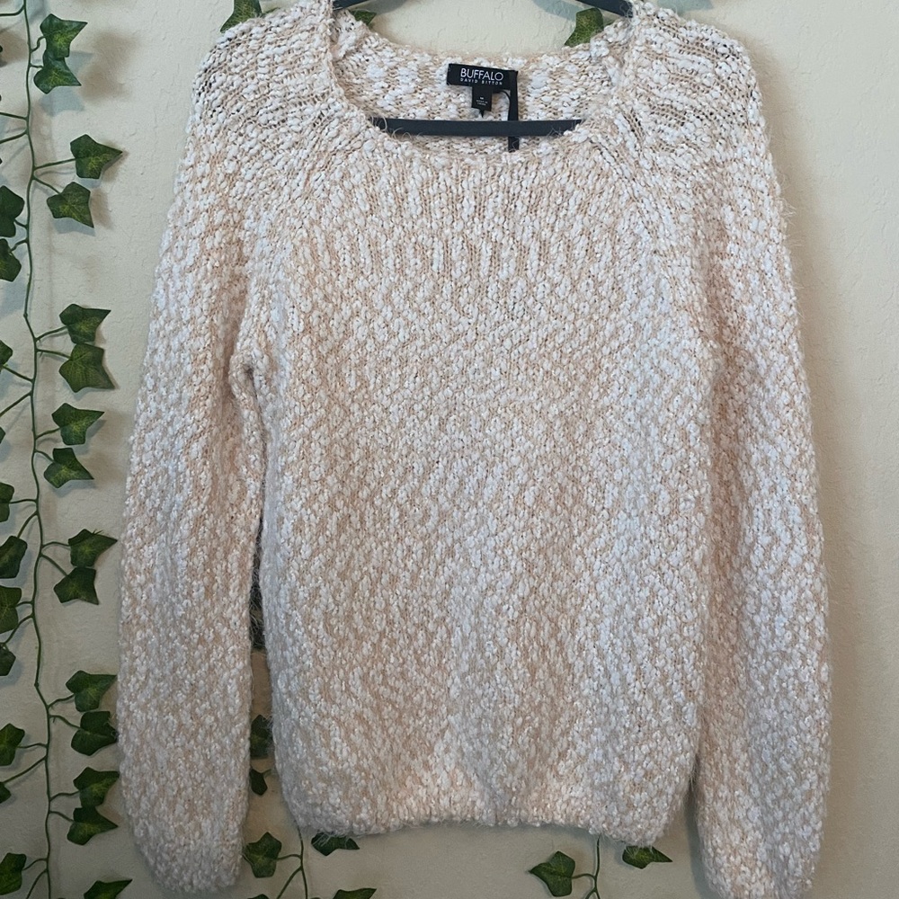 Pink & White Sweater